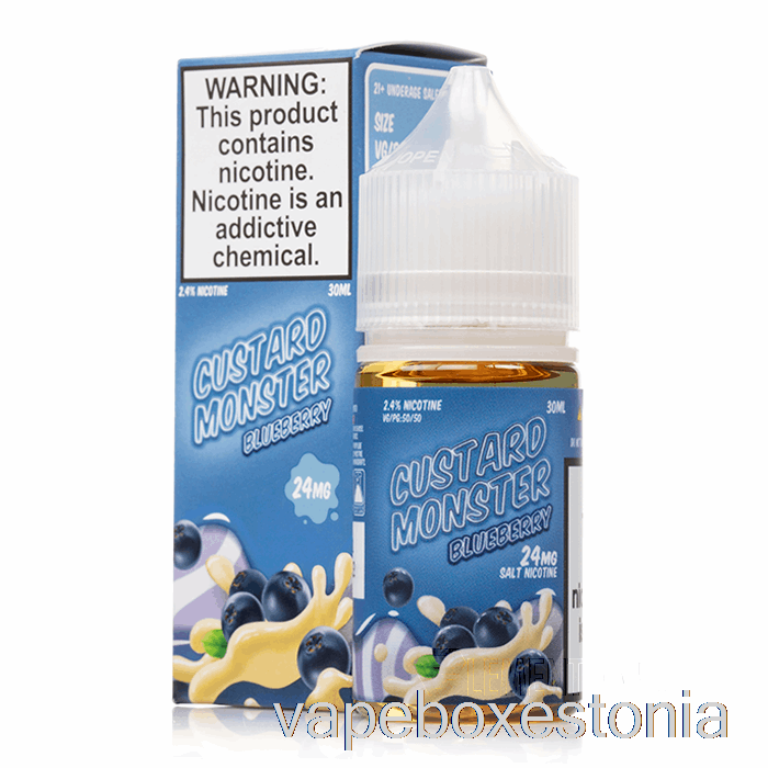 Vape Box Estonia Mustikas - Vanillikaste Monster Soolad - 30ml 48mg